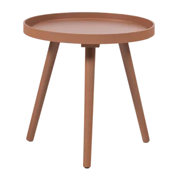 Sidebord Sasha 41 cm rundt - Gammelrosa - Møbler - Borde - Aflastningsbord - Lampebord
