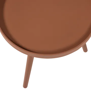 Sidebord Sasha 41 cm rundt - Gammelrosa - Møbler - Borde - Aflastningsbord - Lampebord