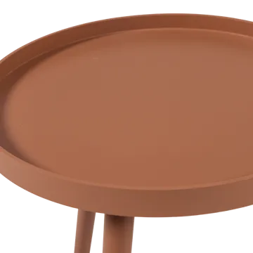Sidebord Sasha 41 cm rundt - Gammelrosa - Møbler - Borde - Aflastningsbord - Lampebord