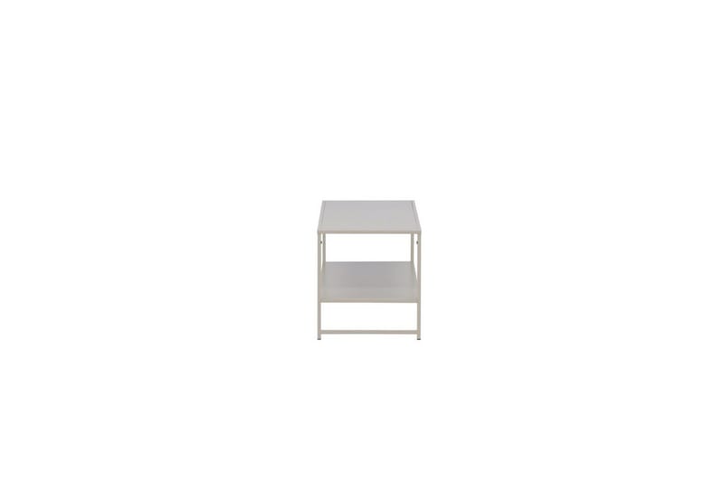 Sidebord Staal - Beige, 102x43x45 - Møbler - Borde - Aflastningsbord - Lampebord