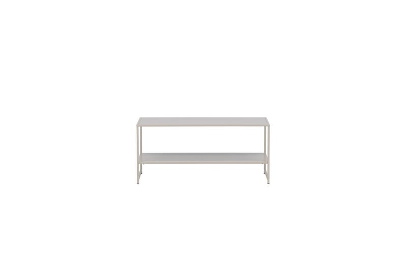 Sidebord Staal - Beige, 102x43x45 - Møbler - Borde - Aflastningsbord - Lampebord