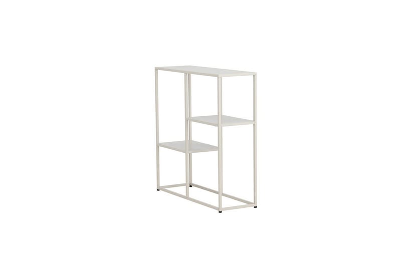 Sidebord Staal - Beige, 26x80x80 - Møbler - Borde - Aflastningsbord - Lampebord