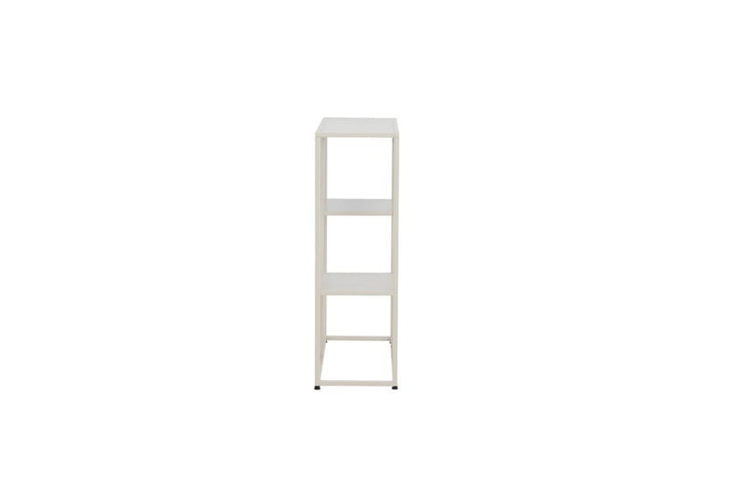 Sidebord Staal - Beige, 26x80x80 - Møbler - Borde - Aflastningsbord - Lampebord