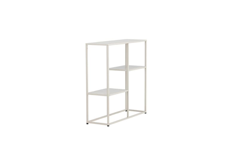 Sidebord Staal - Beige, 26x80x80 - Møbler - Borde - Aflastningsbord - Lampebord