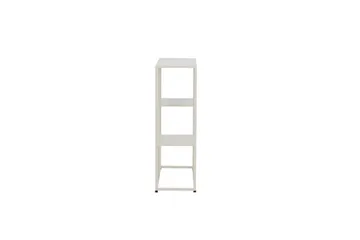 Sidebord Staal - Beige, 26x80x80 - Møbler - Borde - Aflastningsbord - Lampebord