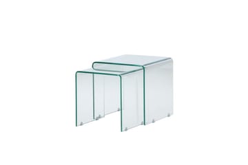Sidebord Telemark - Bord 1: 42x42x42 Bord 2: 36x36x39 - Møbler - Borde - Aflastningsbord - Lampebord