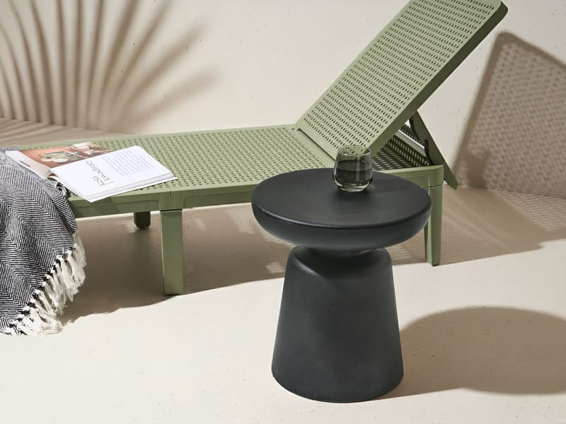 Sidebord Tofet - Sort - Havemøbler - Balkon - Balkonmøbler - Altanborde