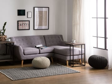 Sidebord Troy - Taupe - Møbler - Borde - Aflastningsbord - Lampebord
