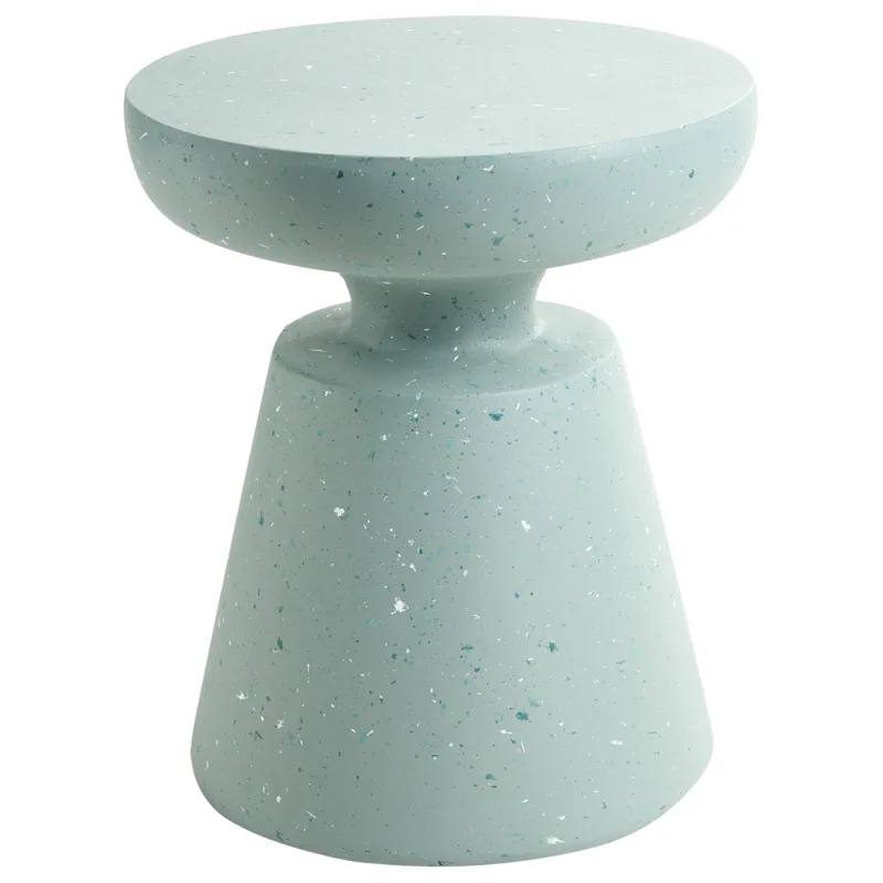 Sidebord udendørs Mincio 45 cm terrazzoeffekt, Grøn