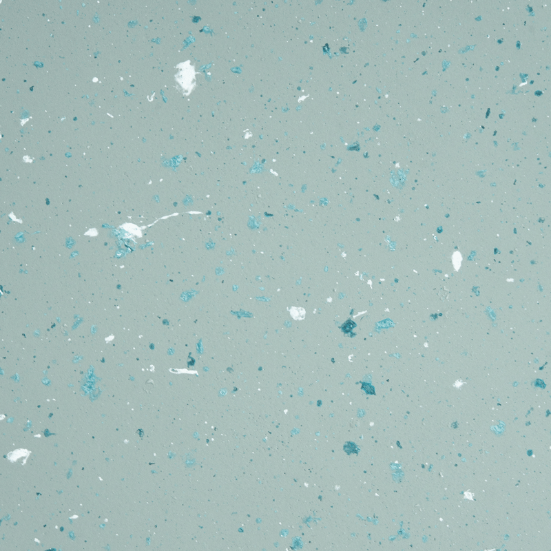 Sidebord udendørs Mincio 45 cm terrazzoeffekt - Grøn - Havemøbler - Balkon - Balkonmøbler - Altanborde