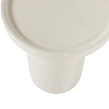 Sidebord Veluna 40 cm rundt - Sand - Møbler - Borde - Aflastningsbord - Lampebord