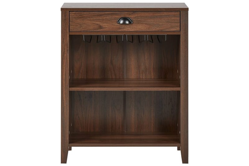 Sidebord Walkerston Mørkt træ - Mørkt træ - Møbler - Borde - Aflastningsbord - Lampebord