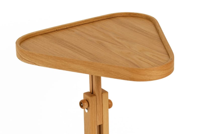 Sidebord Wallxpert Opus Ucgen (46 x 43 x 46 cm) Eg - Eg - Møbler - Borde - Aflastningsbord - Lampebord