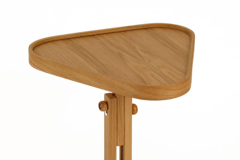 Sidebord Wallxpert Opus Ucgen (46 x 43 x 46 cm) Eg - Eg - Møbler - Borde - Aflastningsbord - Lampebord