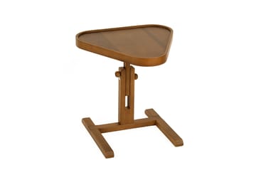 Sidebord Wallxpert Opus Ucgen (46 x 43 x 46 cm) Valnød - Valnød - Møbler - Borde - Aflastningsbord - Lampebord