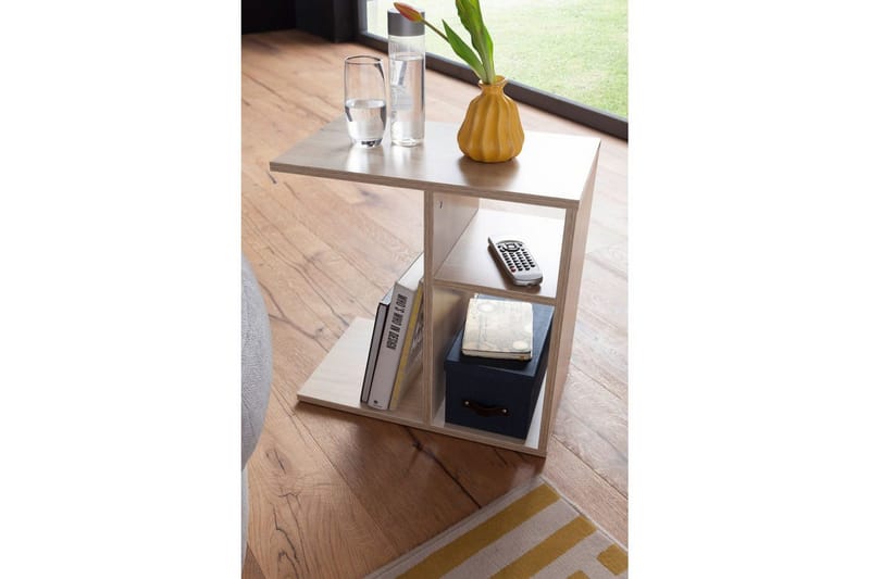 Sidebord Wohnling folieret spånplade 50 cm, moderne loftstil Sonoma - Sonoma - Møbler - Borde - Aflastningsbord - Lampebord