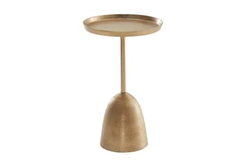 Sidebord Wohnling Metall Rund 33 cm Design Base Moderne - Møbler - Borde - Aflastningsbord - Lampebord