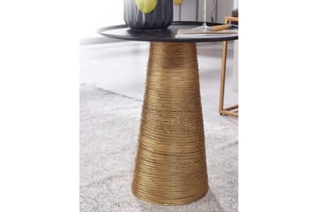 Sidebord Wohnling Metall Rund 40 cm Bakkeoptik Bordplade Moderne - Møbler - Borde - Aflastningsbord - Lampebord