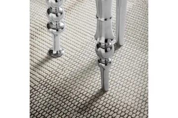Sidebord Wohnling Metall Rund 44 cm med 3 Forskellige Ben Moderne - Møbler - Borde - Aflastningsbord - Lampebord