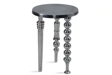 Sidebord Wohnling Metall Rund 44 cm med 3 Forskellige Ben Moderne - Møbler - Borde - Aflastningsbord - Lampebord