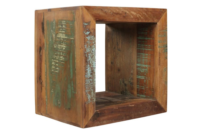 Sidebord Wohnling Solidt genbrugstræ Kolkutta kube industriel, undefined