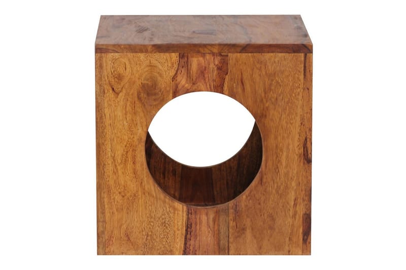 Sidebord Wohnling Solidt træ kubelagringsplads landlig stil - Møbler - Borde - Aflastningsbord - Lampebord