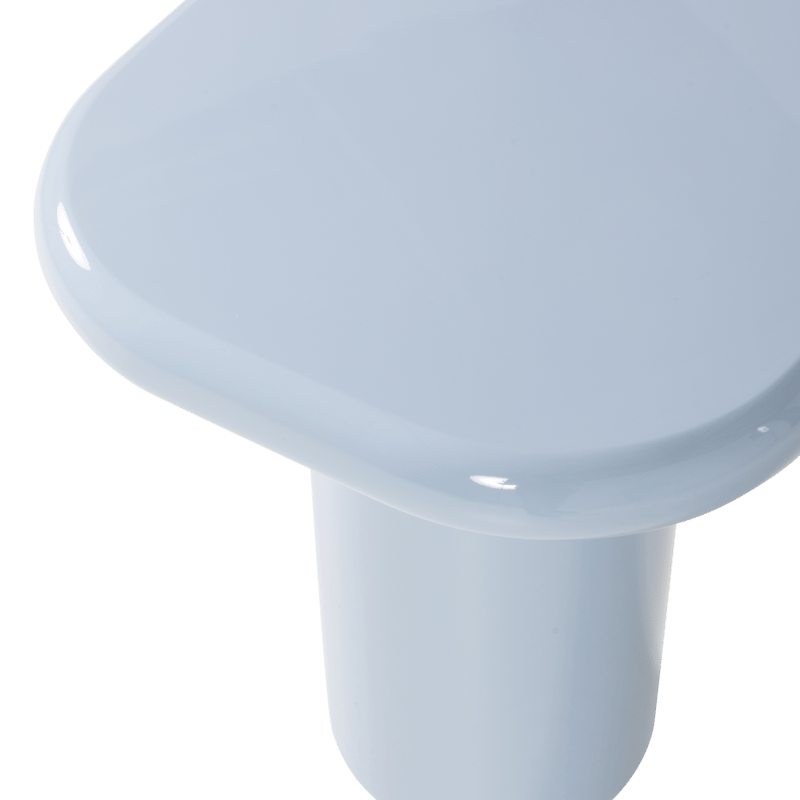 Sidebord Zava 50 cm - Lyseblå - Møbler - Borde - Aflastningsbord - Lampebord