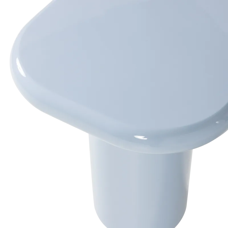 Sidebord Zava 50 cm - Lyseblå - Møbler - Borde - Aflastningsbord - Lampebord