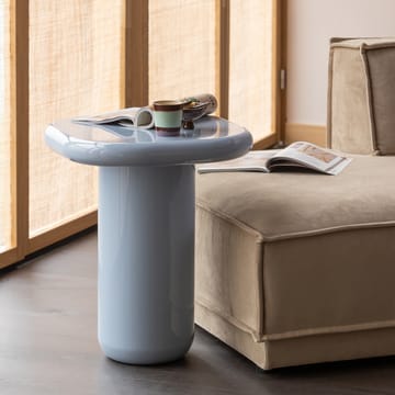 Sidebord Zava 50 cm - Lyseblå - Møbler - Borde - Aflastningsbord - Lampebord