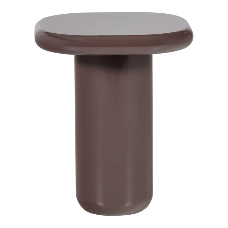 Sidebord Zava 50 cm - Mørkebrun - Møbler - Borde - Aflastningsbord - Lampebord