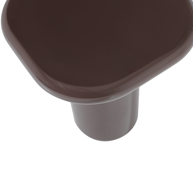 Sidebord Zava 50 cm - Mørkebrun - Møbler - Borde - Aflastningsbord - Lampebord