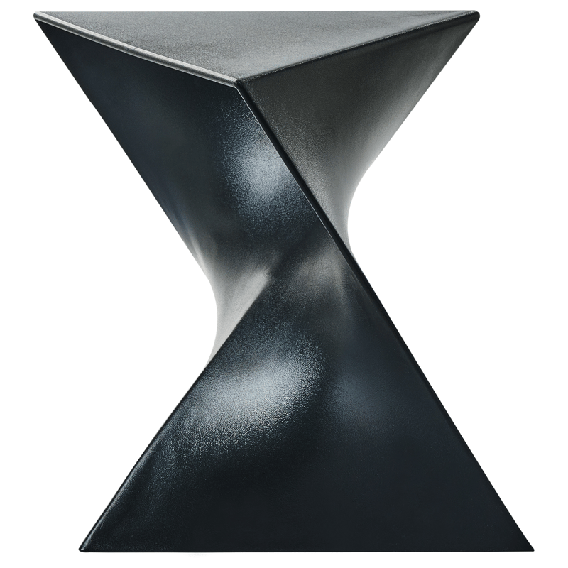 Sidebord Pecos 40x40 cm - Sort - Møbler - Borde - Aflastningsbord - Lampebord