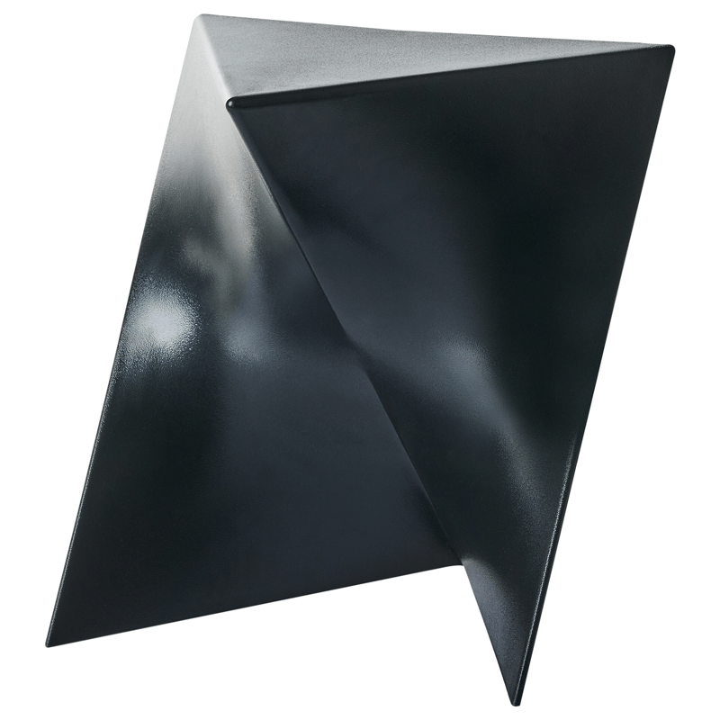 Sidebord Pecos 40x40 cm - Sort - Møbler - Borde - Aflastningsbord - Lampebord