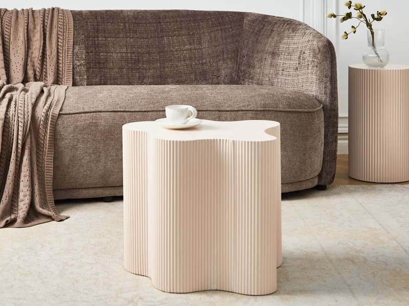 Sidebord Perry - Off-white - Møbler - Borde - Aflastningsbord - Lampebord