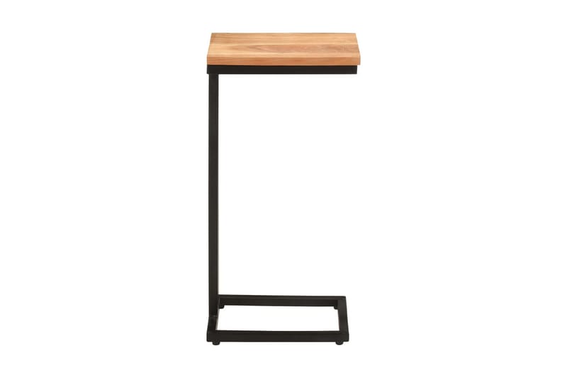 sideborde 2 stk. 31,5x24,5x64,5 cm massivt akacietræ - Brun - Møbler - Borde - Aflastningsbord - Lampebord