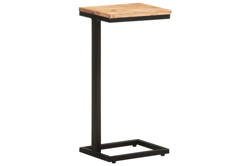 sideborde 2 stk. 31,5x24,5x64,5 cm massivt akacietræ - Brun - Møbler - Borde - Aflastningsbord - Lampebord