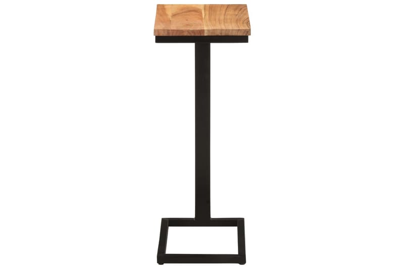 sideborde 2 stk. 31,5x24,5x64,5 cm massivt akacietræ - Brun - Møbler - Borde - Aflastningsbord - Lampebord