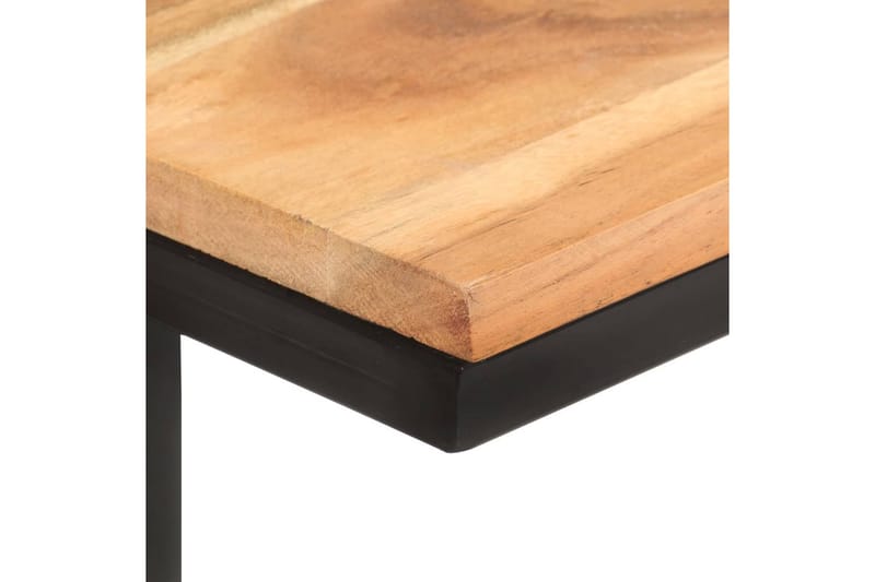 sideborde 2 stk. 31,5x24,5x64,5 cm massivt akacietræ - Brun - Møbler - Borde - Aflastningsbord - Lampebord