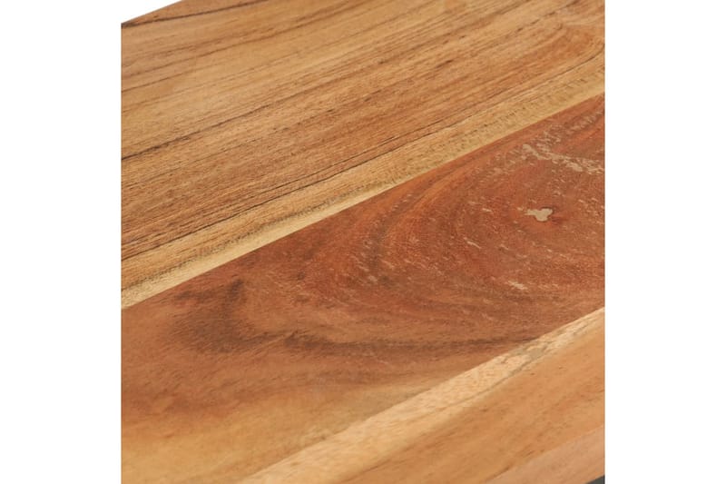 sideborde 2 stk. 31,5x24,5x64,5 cm massivt akacietræ - Brun - Møbler - Borde - Aflastningsbord - Lampebord