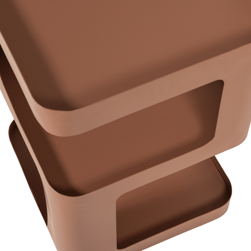 Sidebord/Natbord Riv 35 cm - Laksefarvet - Møbler - Borde - Aflastningsbord - Sengebord