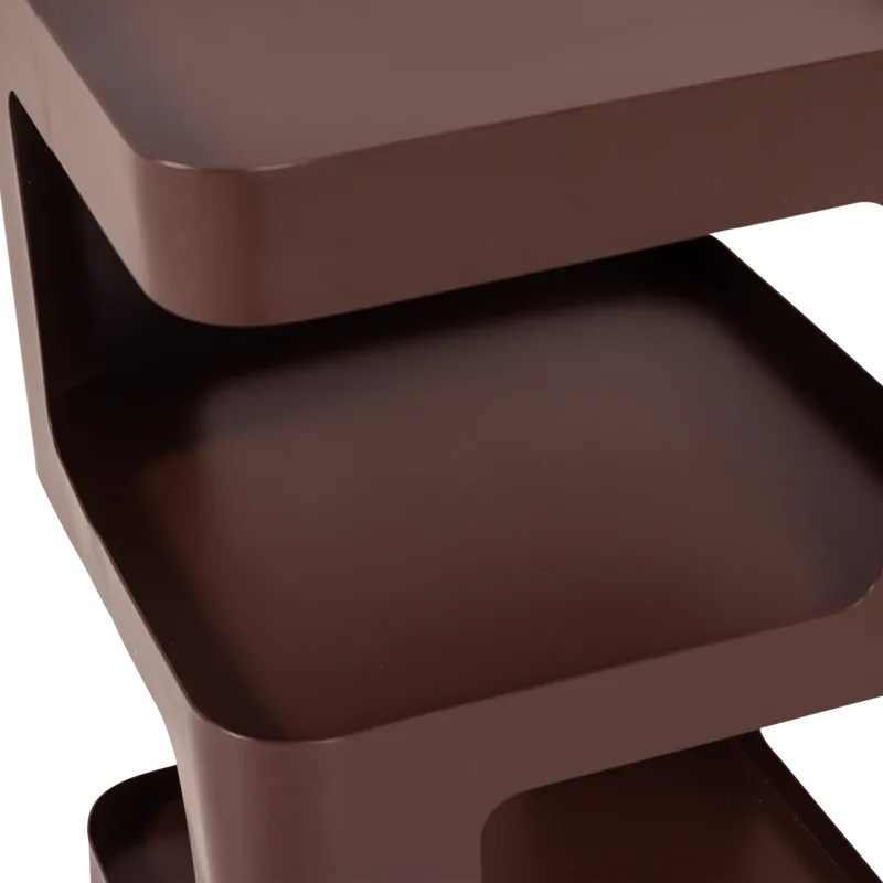 Sidebord/Natbord Riv 35 cm - Lilla/Brun - Møbler - Borde - Aflastningsbord - Sengebord