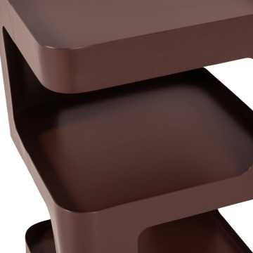 Sidebord/Natbord Riv 35 cm - Lilla/Brun - Møbler - Borde - Aflastningsbord - Sengebord