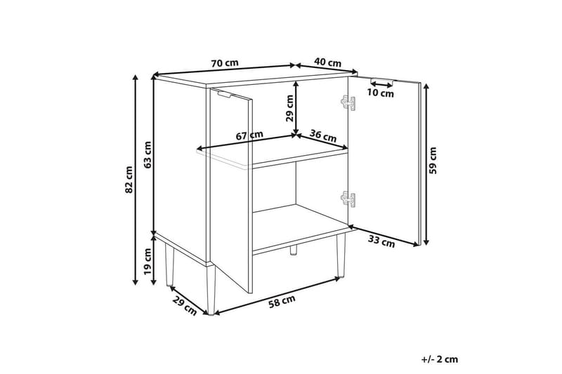 Skænk Soho - Opbevaring - Opbevaringsmøbler - Skænke & sideboards