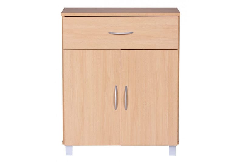 Skænk Wohnling Folieret spånplade 60 x 75 cm 2 døre 1 skuffe moderne stil - Opbevaring - Opbevaringsmøbler - Skænke & sideboards