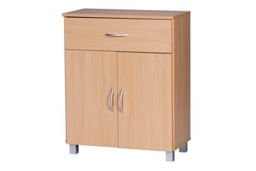 Skænk Wohnling Folieret spånplade 60 x 75 cm 2 døre 1 skuffe moderne stil - Opbevaring - Opbevaringsmøbler - Skænke & sideboards