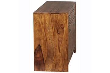 Skænk Wohnling Massivt træ 90 cm 2 døre 2 skuffer landhus - Opbevaring - Opbevaringsmøbler - Skænke & sideboards