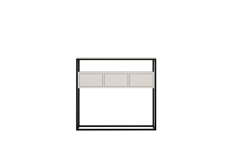 Skinke konsolbord 100 cm - Hvid - Møbler - Borde - Aflastningsbord - Entrébord