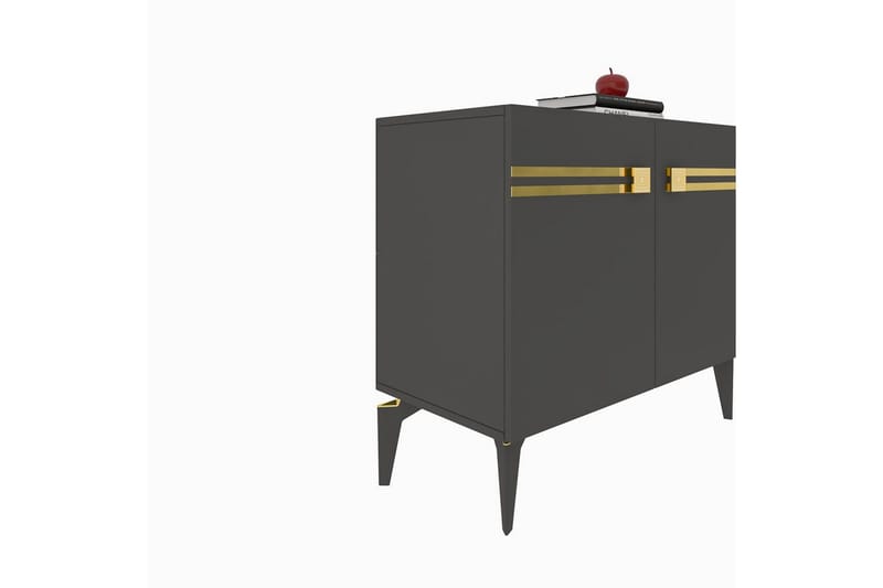 Slobidka Konsolbord 150 cm - Guld/Grafitgrå - Møbler - Borde - Aflastningsbord - Entrébord