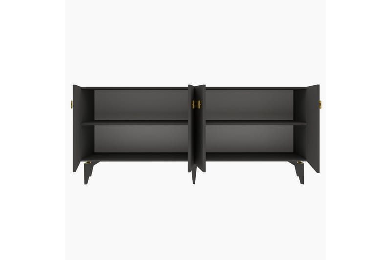 Slobidka Konsolbord 150 cm - Guld/Grafitgrå - Møbler - Borde - Aflastningsbord - Entrébord