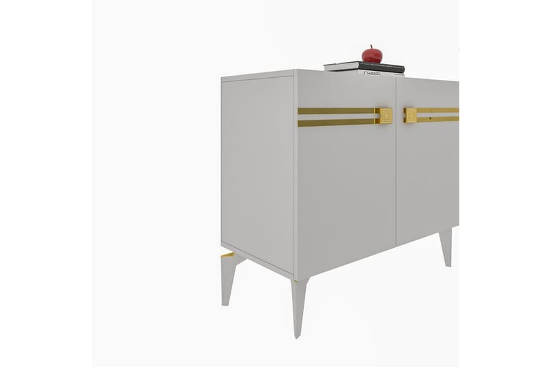 Slobidka Konsolbord 150 cm - Guld/Hvid - Møbler - Borde - Aflastningsbord - Entrébord